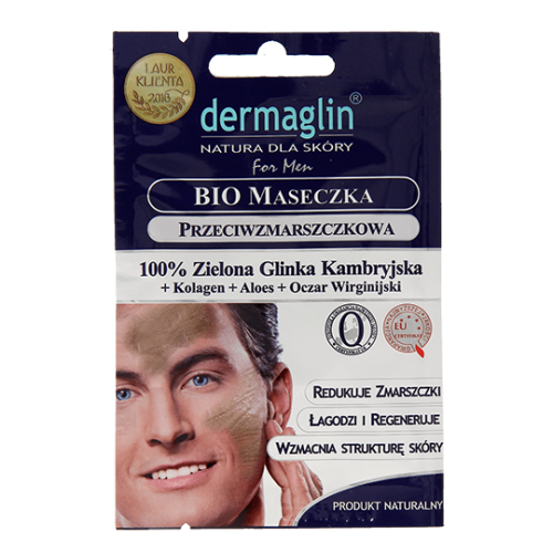 maseczki z glinką dla mężczyzn dermaglin