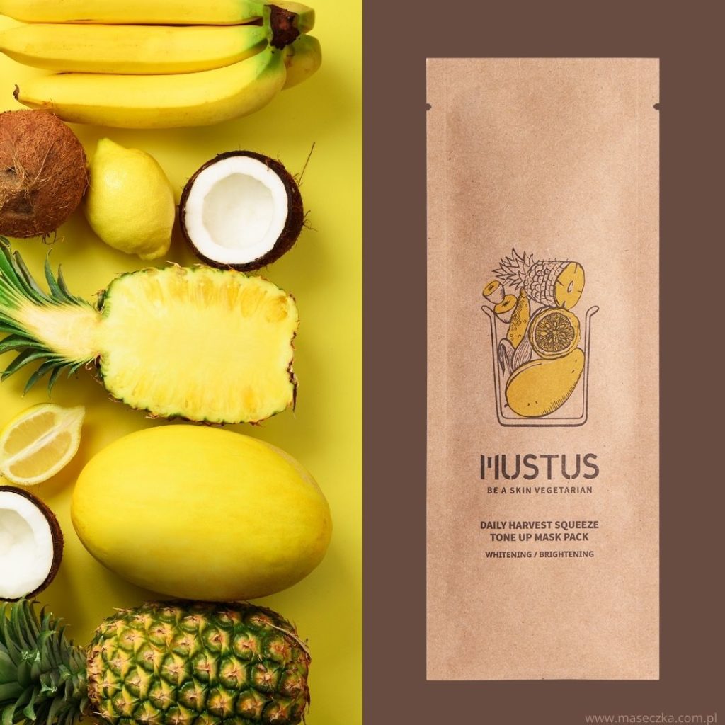 maseczki mustus wegetariańska pielęgnacja skóry