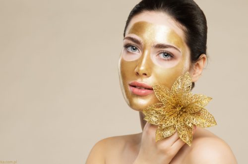złote maseczki do twarzy