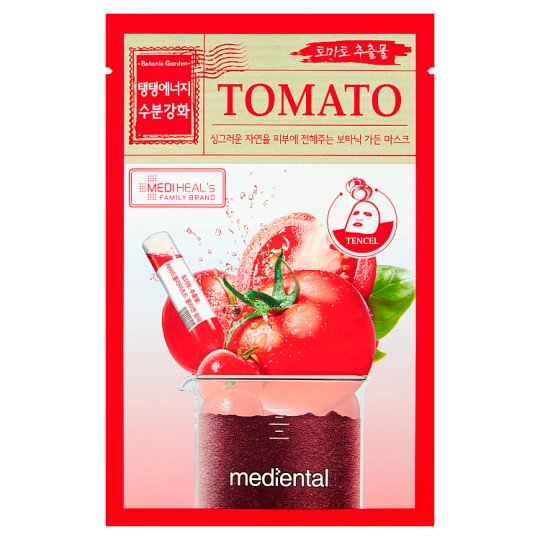 mediental maseczka nawilżająca z ekstraktem z pomidora